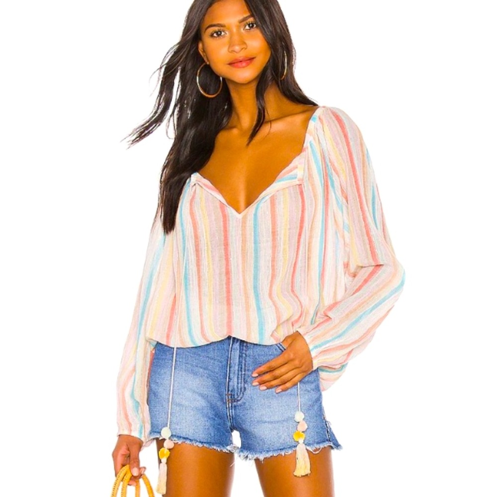 Brand NWT Parisian made Blouse/coverup.